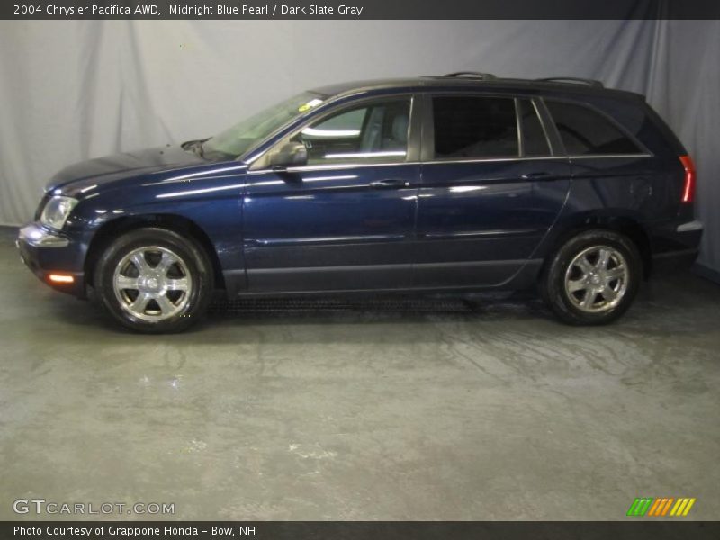 Midnight Blue Pearl / Dark Slate Gray 2004 Chrysler Pacifica AWD