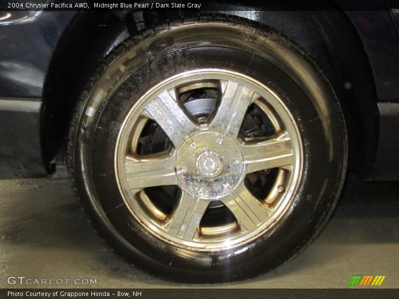 Midnight Blue Pearl / Dark Slate Gray 2004 Chrysler Pacifica AWD