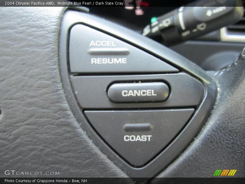 Midnight Blue Pearl / Dark Slate Gray 2004 Chrysler Pacifica AWD