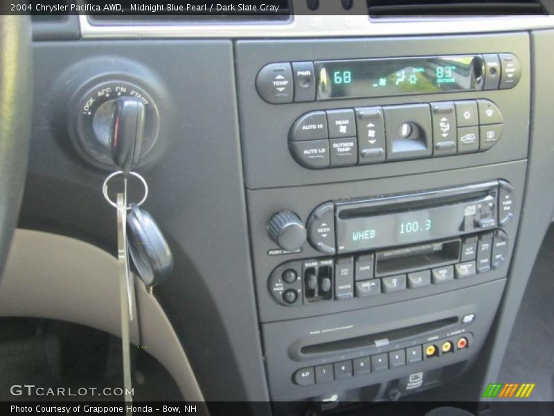 Midnight Blue Pearl / Dark Slate Gray 2004 Chrysler Pacifica AWD