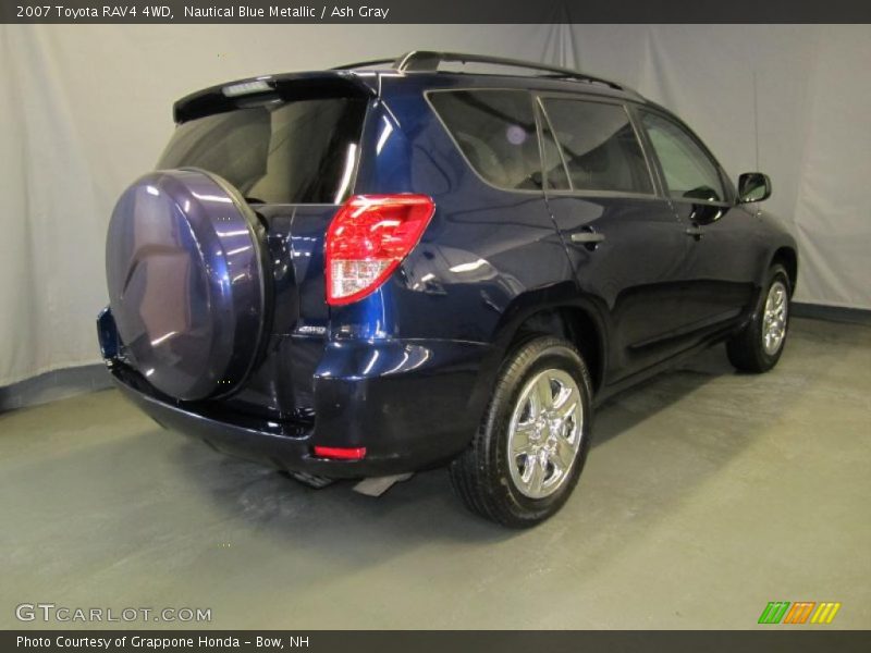 Nautical Blue Metallic / Ash Gray 2007 Toyota RAV4 4WD