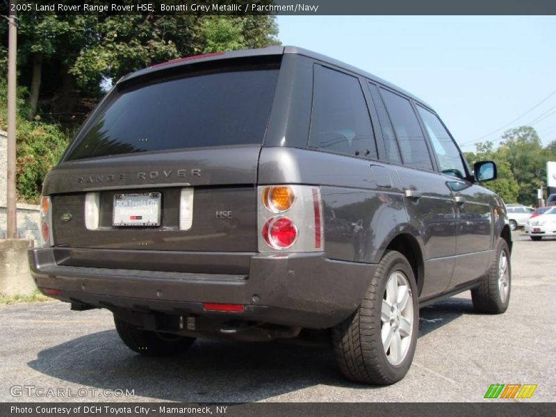 Bonatti Grey Metallic / Parchment/Navy 2005 Land Rover Range Rover HSE