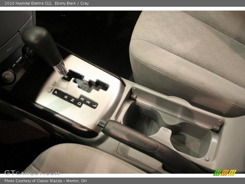 Ebony Black / Gray 2010 Hyundai Elantra GLS