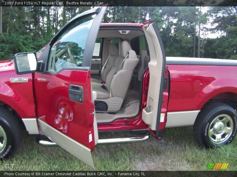 Redfire Metallic / Tan 2007 Ford F150 XLT Regular Cab