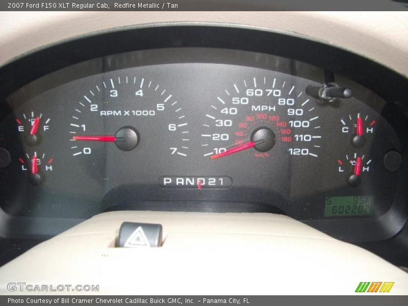 Redfire Metallic / Tan 2007 Ford F150 XLT Regular Cab