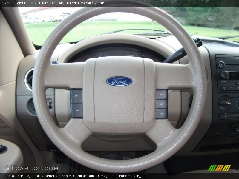 Redfire Metallic / Tan 2007 Ford F150 XLT Regular Cab