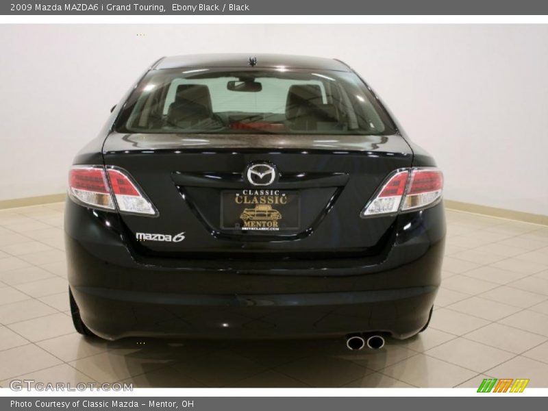 Ebony Black / Black 2009 Mazda MAZDA6 i Grand Touring