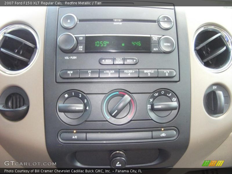 Redfire Metallic / Tan 2007 Ford F150 XLT Regular Cab