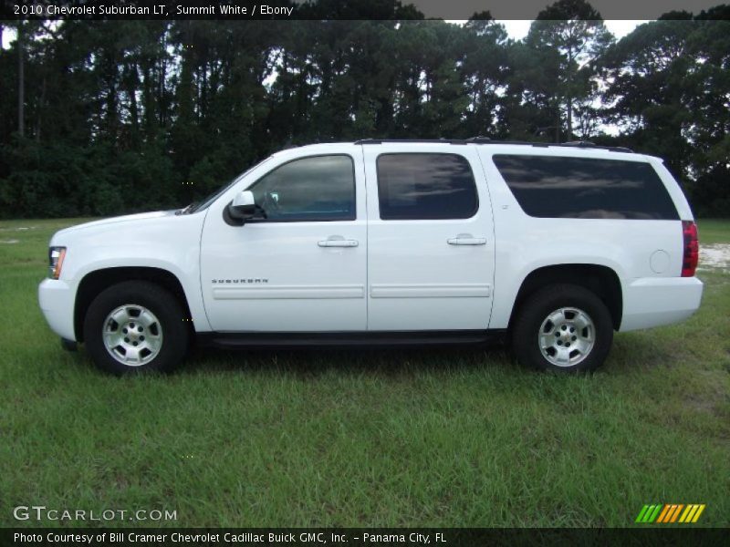 Summit White / Ebony 2010 Chevrolet Suburban LT