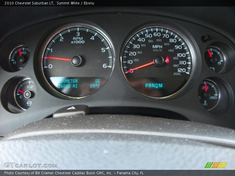 Summit White / Ebony 2010 Chevrolet Suburban LT