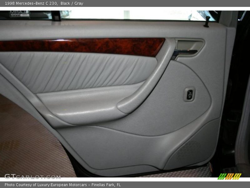 Black / Gray 1998 Mercedes-Benz C 230