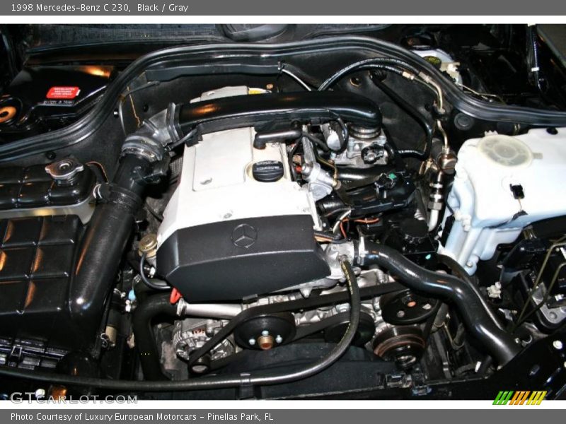 Black / Gray 1998 Mercedes-Benz C 230