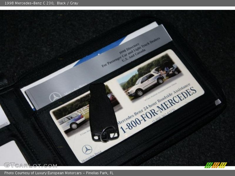 Black / Gray 1998 Mercedes-Benz C 230