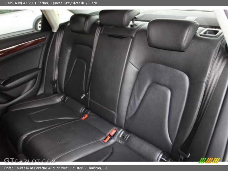 Quartz Grey Metallic / Black 2009 Audi A4 2.0T Sedan