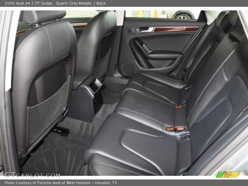 Quartz Grey Metallic / Black 2009 Audi A4 2.0T Sedan