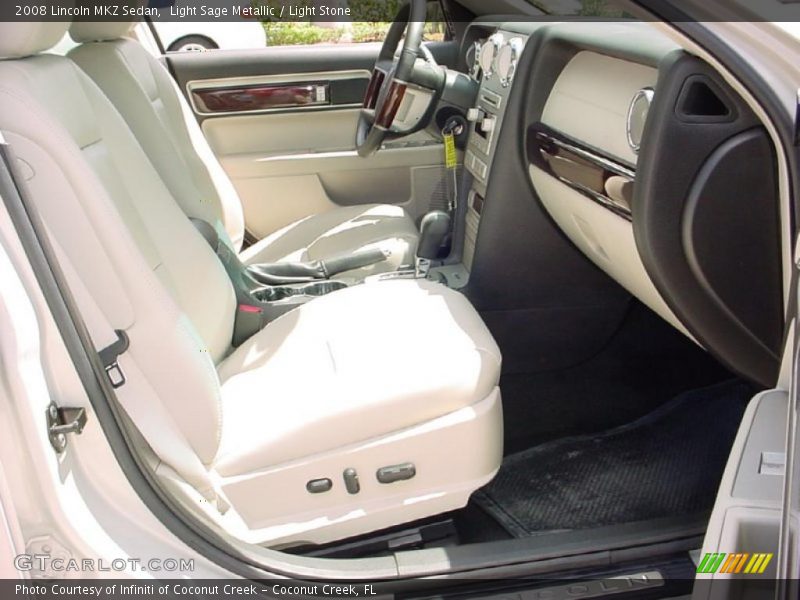 Light Sage Metallic / Light Stone 2008 Lincoln MKZ Sedan