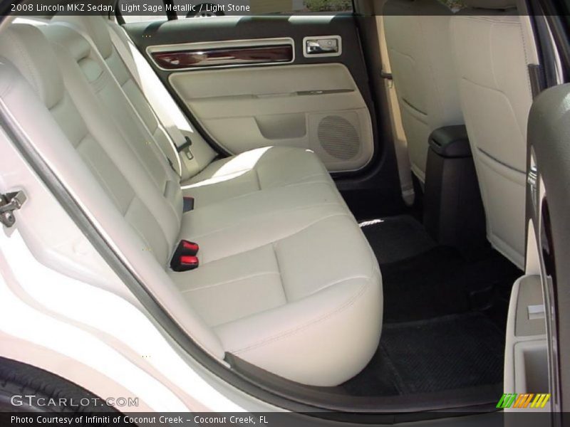 Light Sage Metallic / Light Stone 2008 Lincoln MKZ Sedan