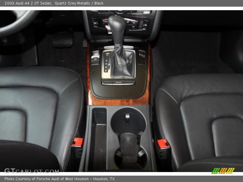 Quartz Grey Metallic / Black 2009 Audi A4 2.0T Sedan