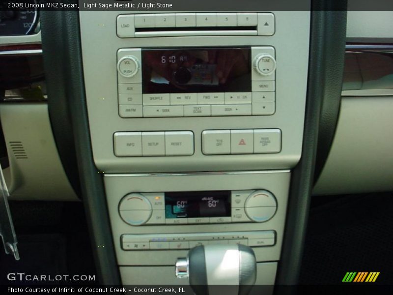 Light Sage Metallic / Light Stone 2008 Lincoln MKZ Sedan
