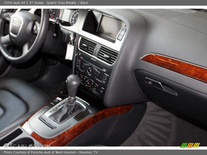 Quartz Grey Metallic / Black 2009 Audi A4 2.0T Sedan