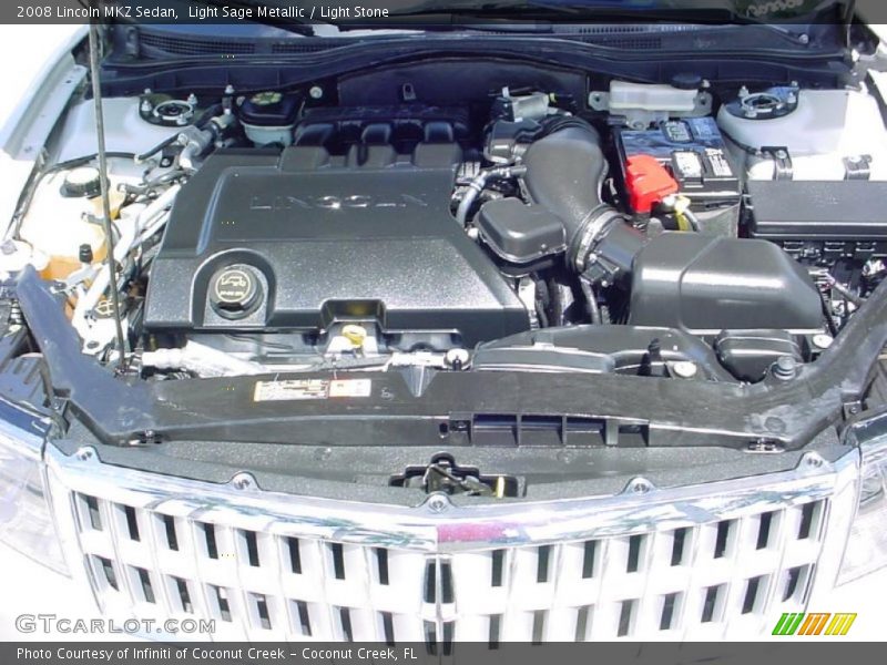 Light Sage Metallic / Light Stone 2008 Lincoln MKZ Sedan