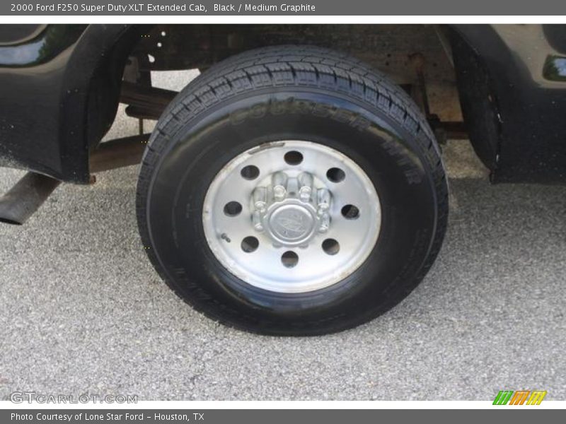 Black / Medium Graphite 2000 Ford F250 Super Duty XLT Extended Cab