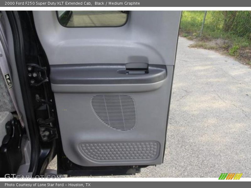 Black / Medium Graphite 2000 Ford F250 Super Duty XLT Extended Cab
