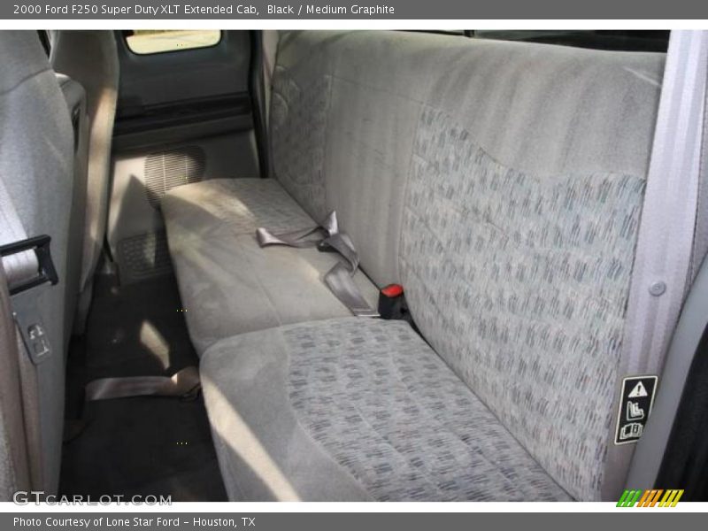Black / Medium Graphite 2000 Ford F250 Super Duty XLT Extended Cab