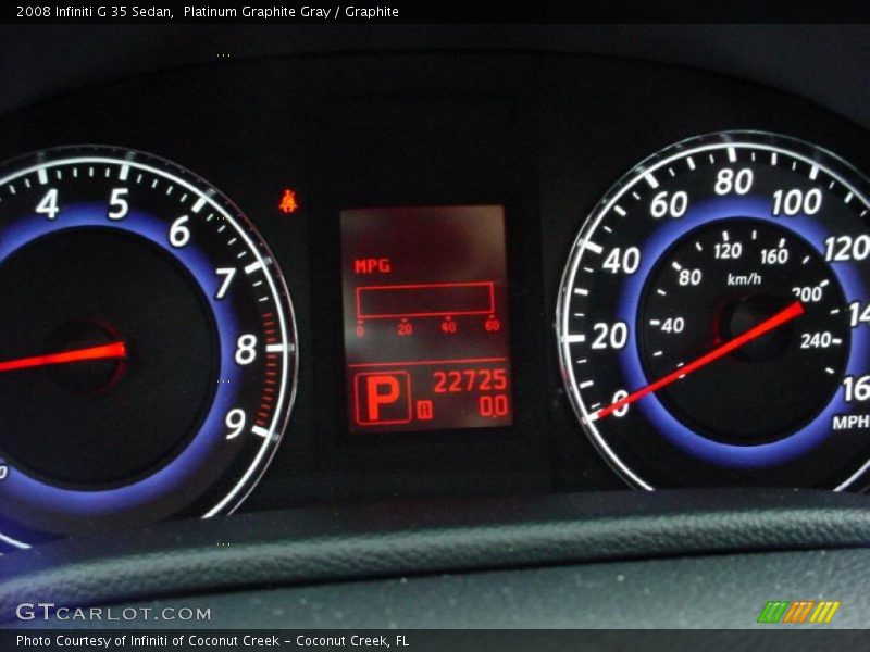 Platinum Graphite Gray / Graphite 2008 Infiniti G 35 Sedan