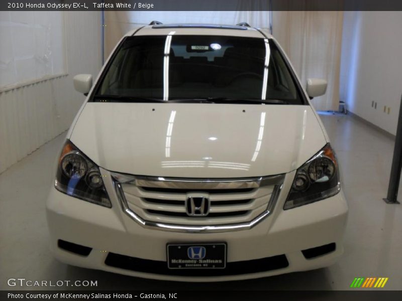 Taffeta White / Beige 2010 Honda Odyssey EX-L