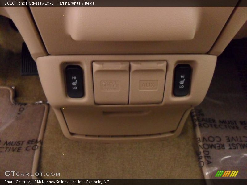 Taffeta White / Beige 2010 Honda Odyssey EX-L