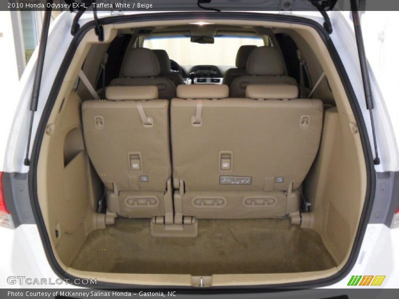 Taffeta White / Beige 2010 Honda Odyssey EX-L