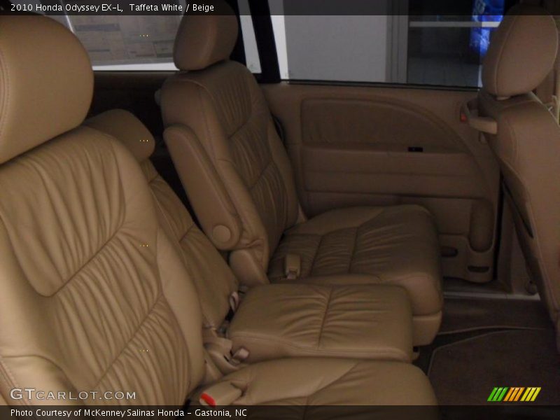 Taffeta White / Beige 2010 Honda Odyssey EX-L