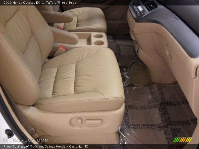Taffeta White / Beige 2010 Honda Odyssey EX-L
