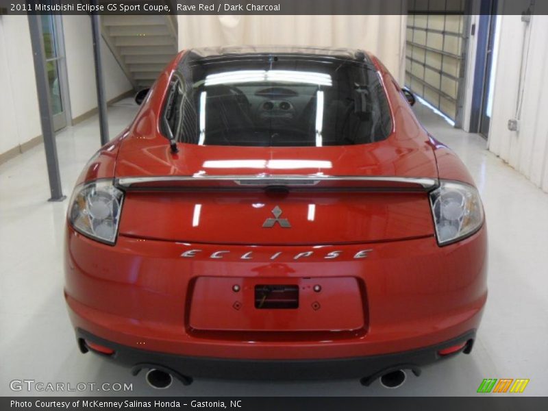 Rave Red / Dark Charcoal 2011 Mitsubishi Eclipse GS Sport Coupe