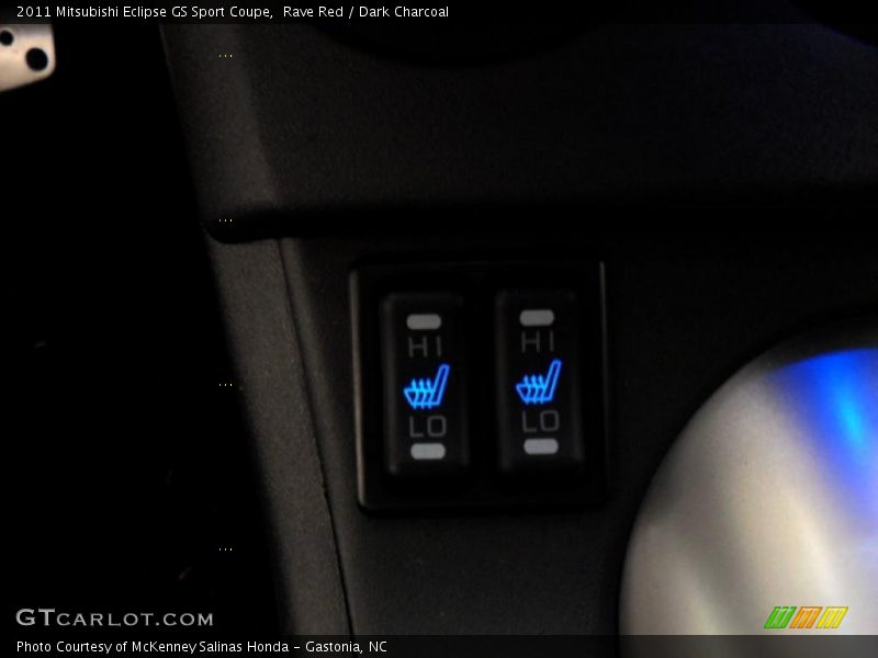 Rave Red / Dark Charcoal 2011 Mitsubishi Eclipse GS Sport Coupe