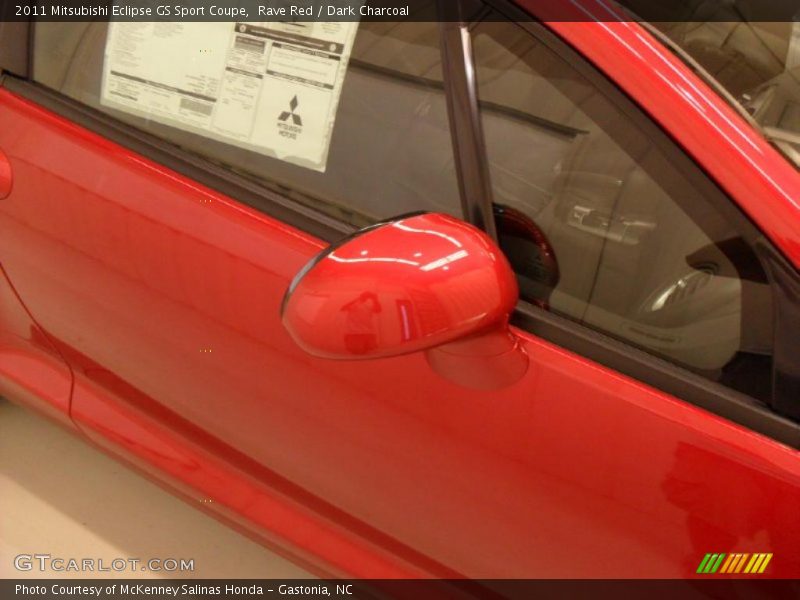 Rave Red / Dark Charcoal 2011 Mitsubishi Eclipse GS Sport Coupe