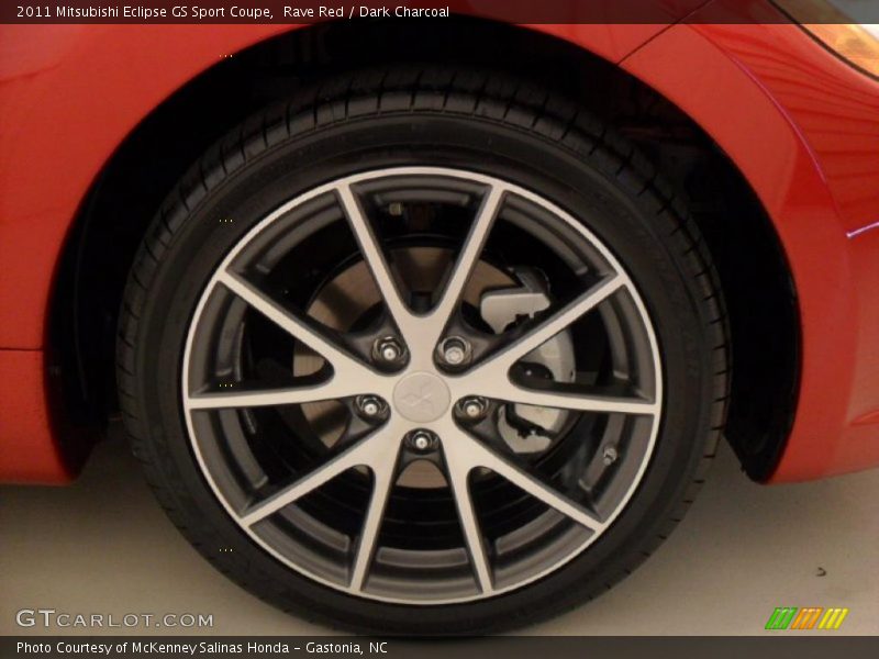 Rave Red / Dark Charcoal 2011 Mitsubishi Eclipse GS Sport Coupe