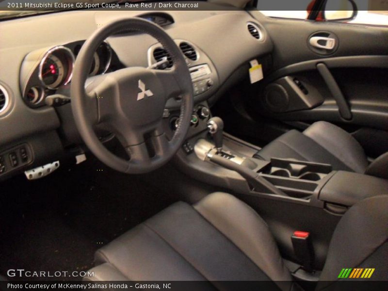 Rave Red / Dark Charcoal 2011 Mitsubishi Eclipse GS Sport Coupe