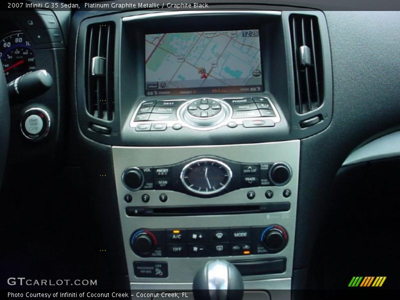 Platinum Graphite Metallic / Graphite Black 2007 Infiniti G 35 Sedan