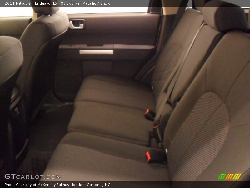 Quick Silver Metallic / Black 2011 Mitsubishi Endeavor LS