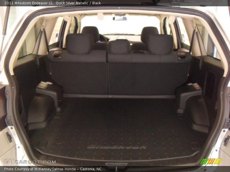 Quick Silver Metallic / Black 2011 Mitsubishi Endeavor LS