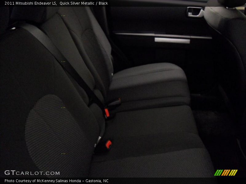 Quick Silver Metallic / Black 2011 Mitsubishi Endeavor LS