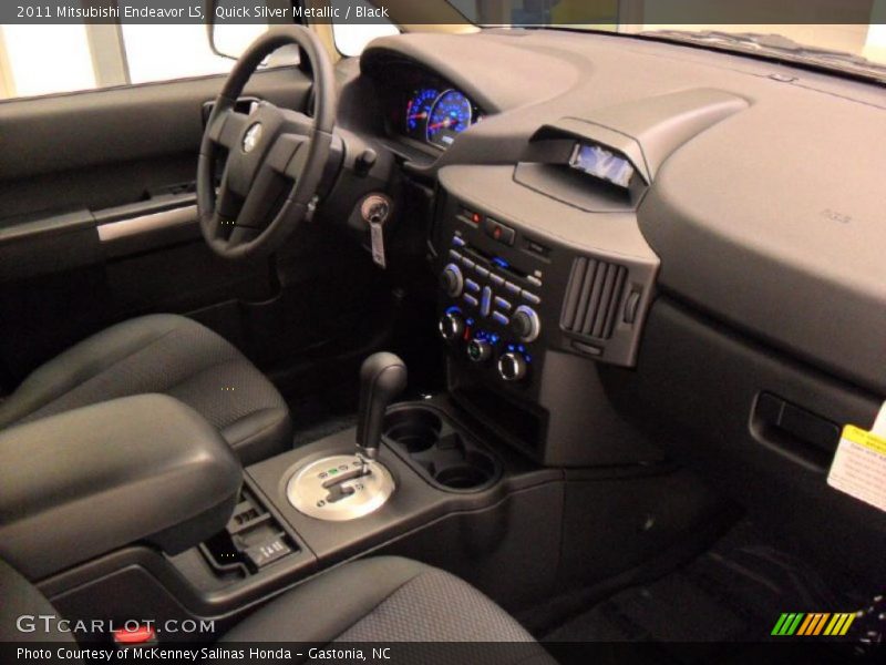 Quick Silver Metallic / Black 2011 Mitsubishi Endeavor LS
