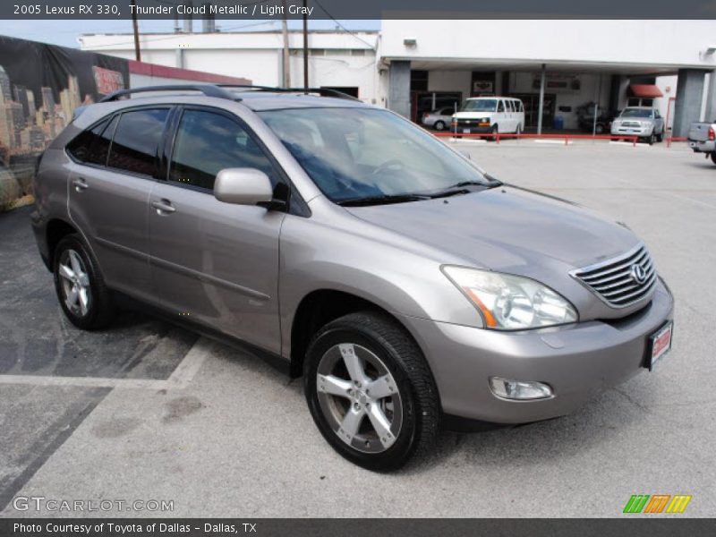 Thunder Cloud Metallic / Light Gray 2005 Lexus RX 330