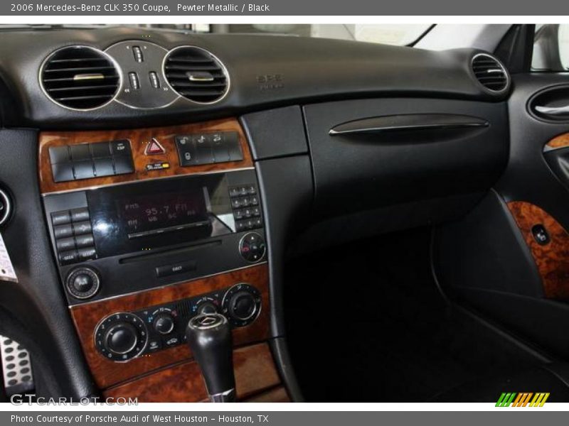 Pewter Metallic / Black 2006 Mercedes-Benz CLK 350 Coupe