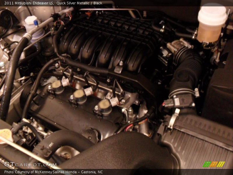 Quick Silver Metallic / Black 2011 Mitsubishi Endeavor LS