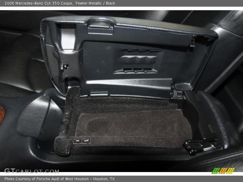 Pewter Metallic / Black 2006 Mercedes-Benz CLK 350 Coupe