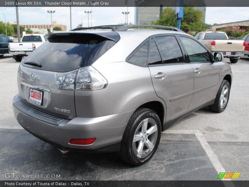 Thunder Cloud Metallic / Light Gray 2005 Lexus RX 330