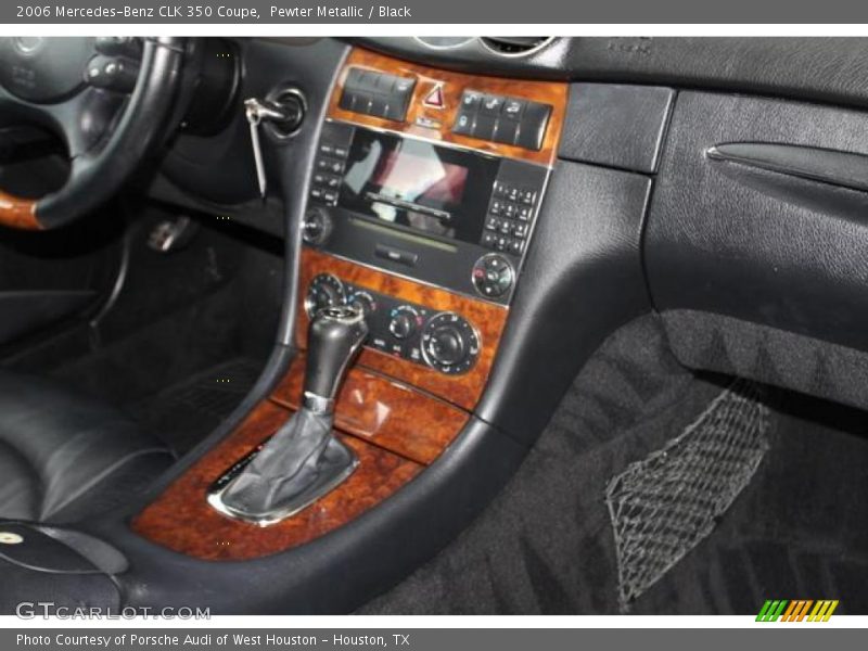 Pewter Metallic / Black 2006 Mercedes-Benz CLK 350 Coupe